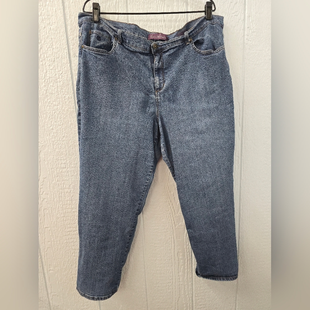 GUC 22W Gloria Vanderbilt Amanda Classic Blue Women's Jeans(#53)